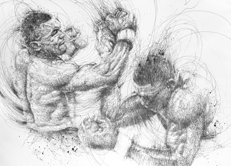 Mike Tyson Drawing by Travis Smith  Pixels