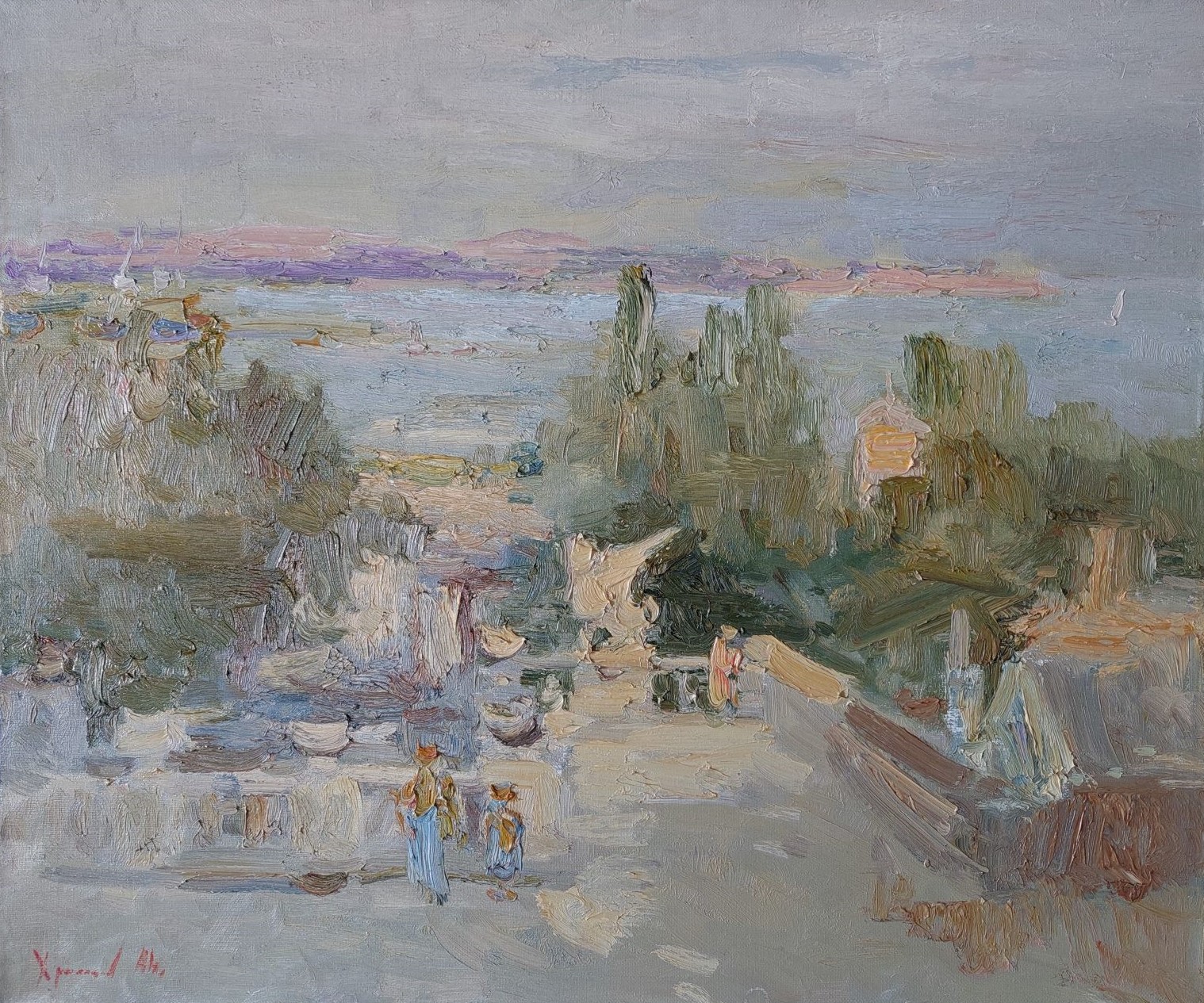 Oleksandr Khrapachov, On mount metridates. Kerch. Oleksandr Khrapachov, On mount metridates. Kerch.