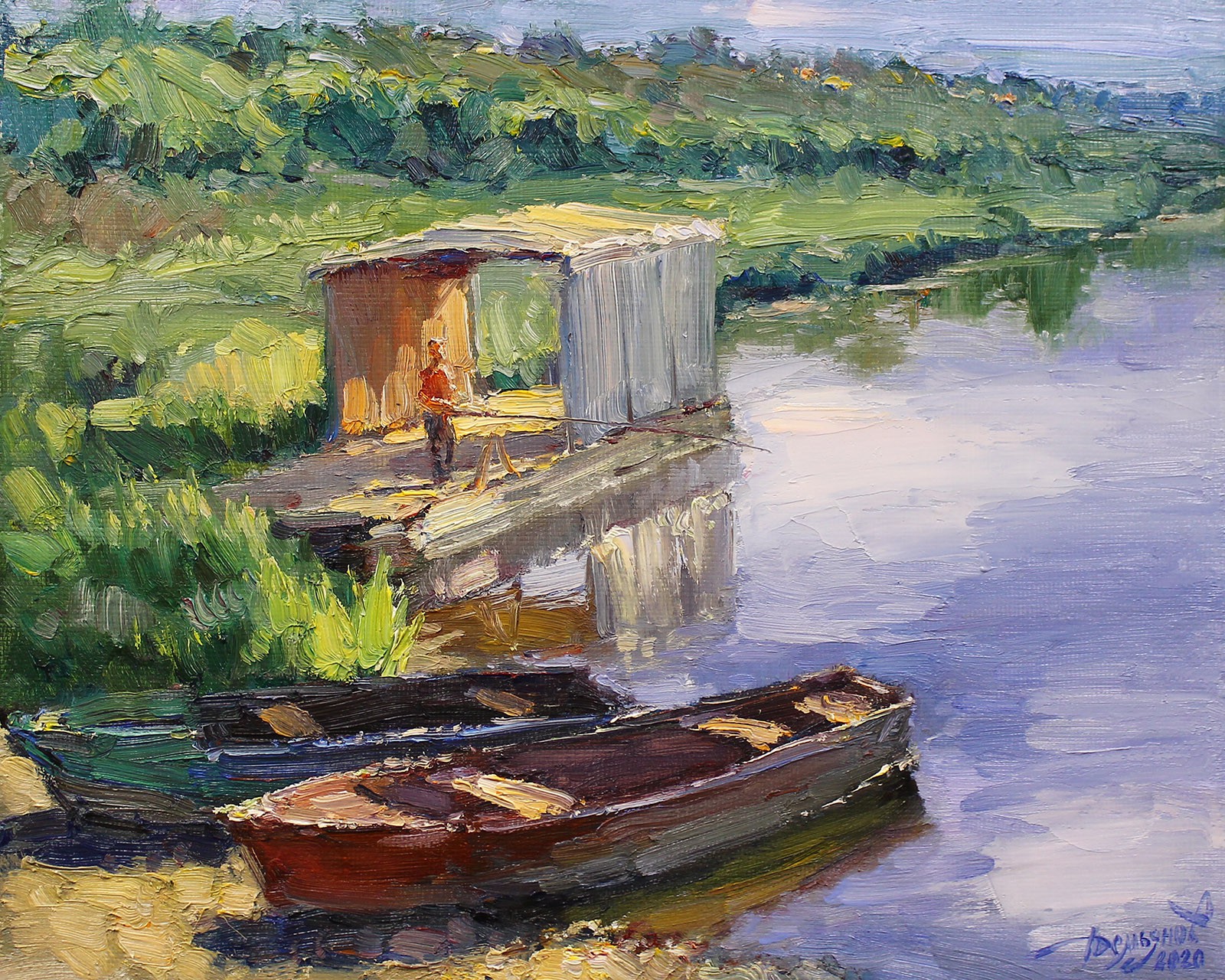 Yuriy Demiyanov, On a small raft Yuriy Demiyanov, On a small raft
