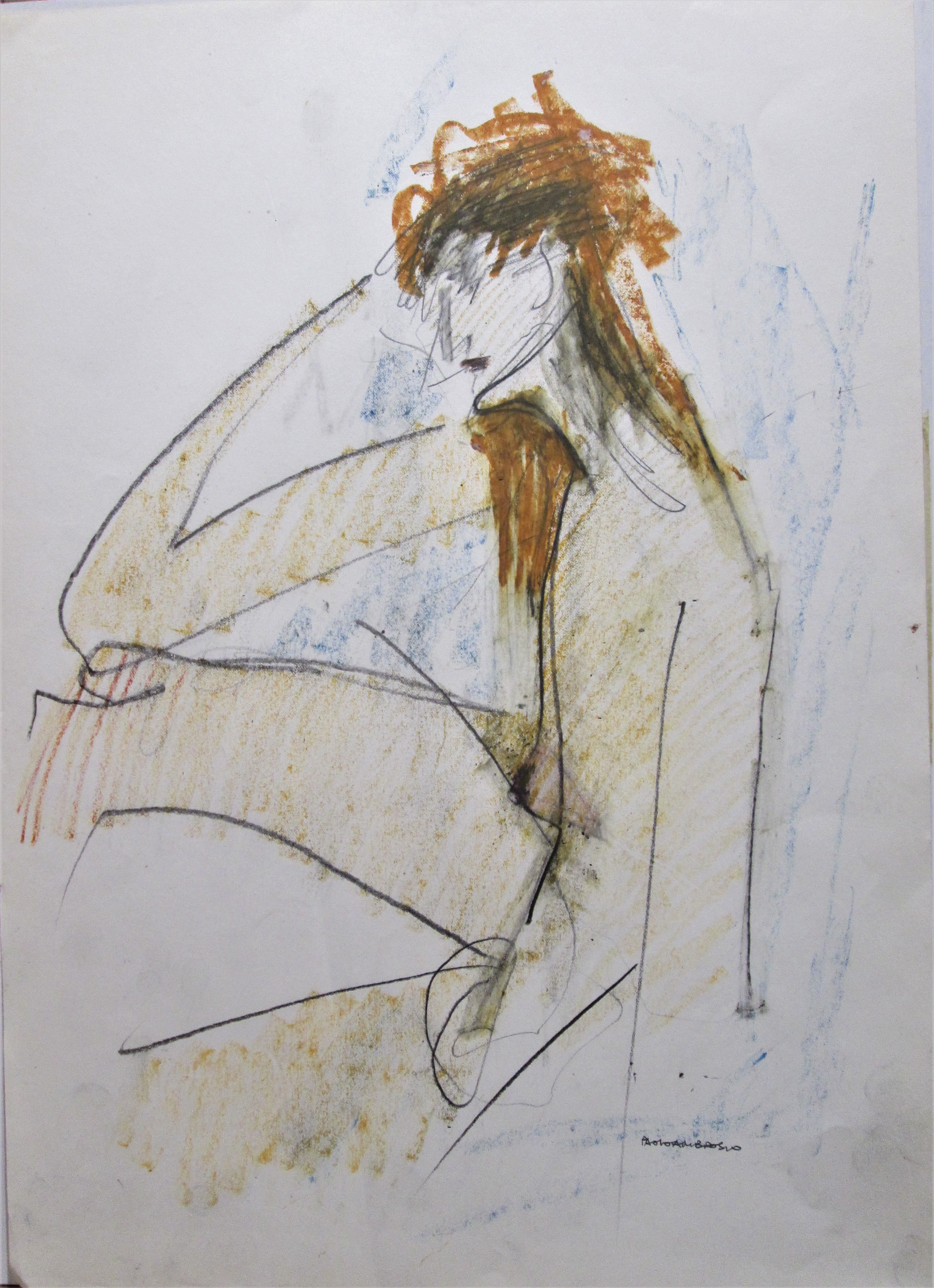 Paolo Ambrosio, Model, 1978 Paolo Ambrosio, Model, 1978