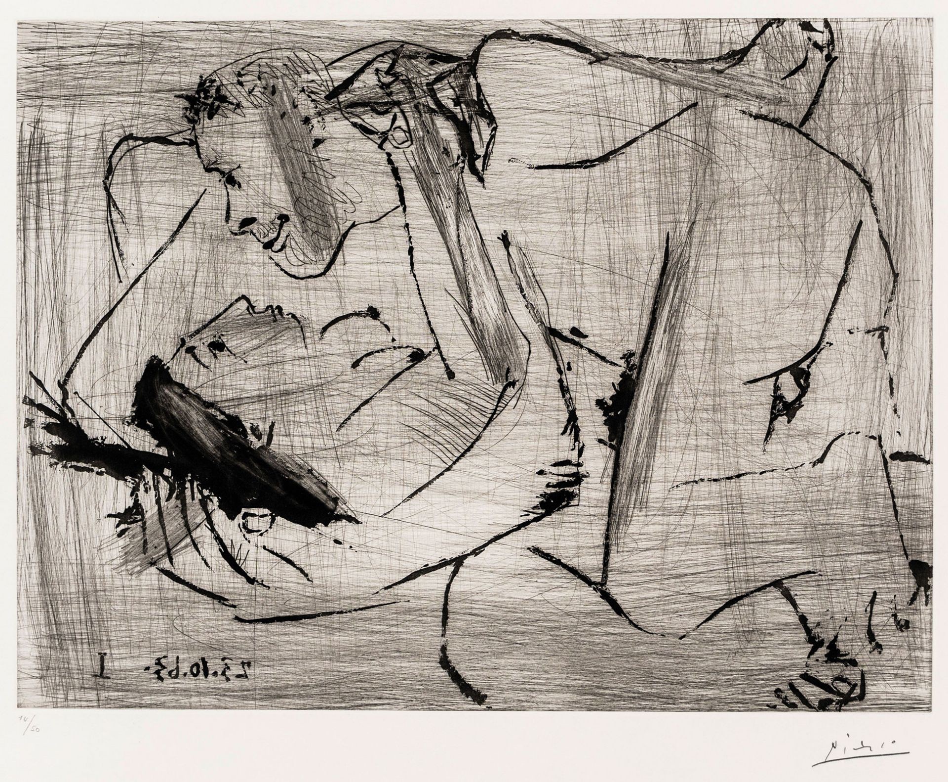 Pablo Picasso, L’Etreinte Pablo Picasso, L’Etreinte