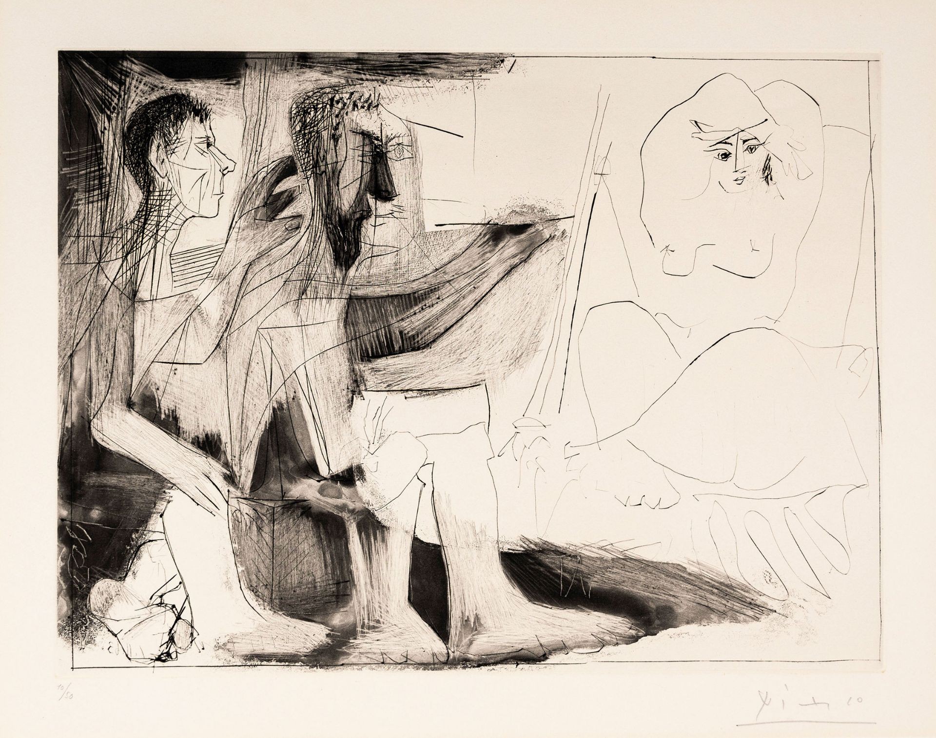 Pablo Picasso, Peintre au travail Pablo Picasso, Peintre au travail