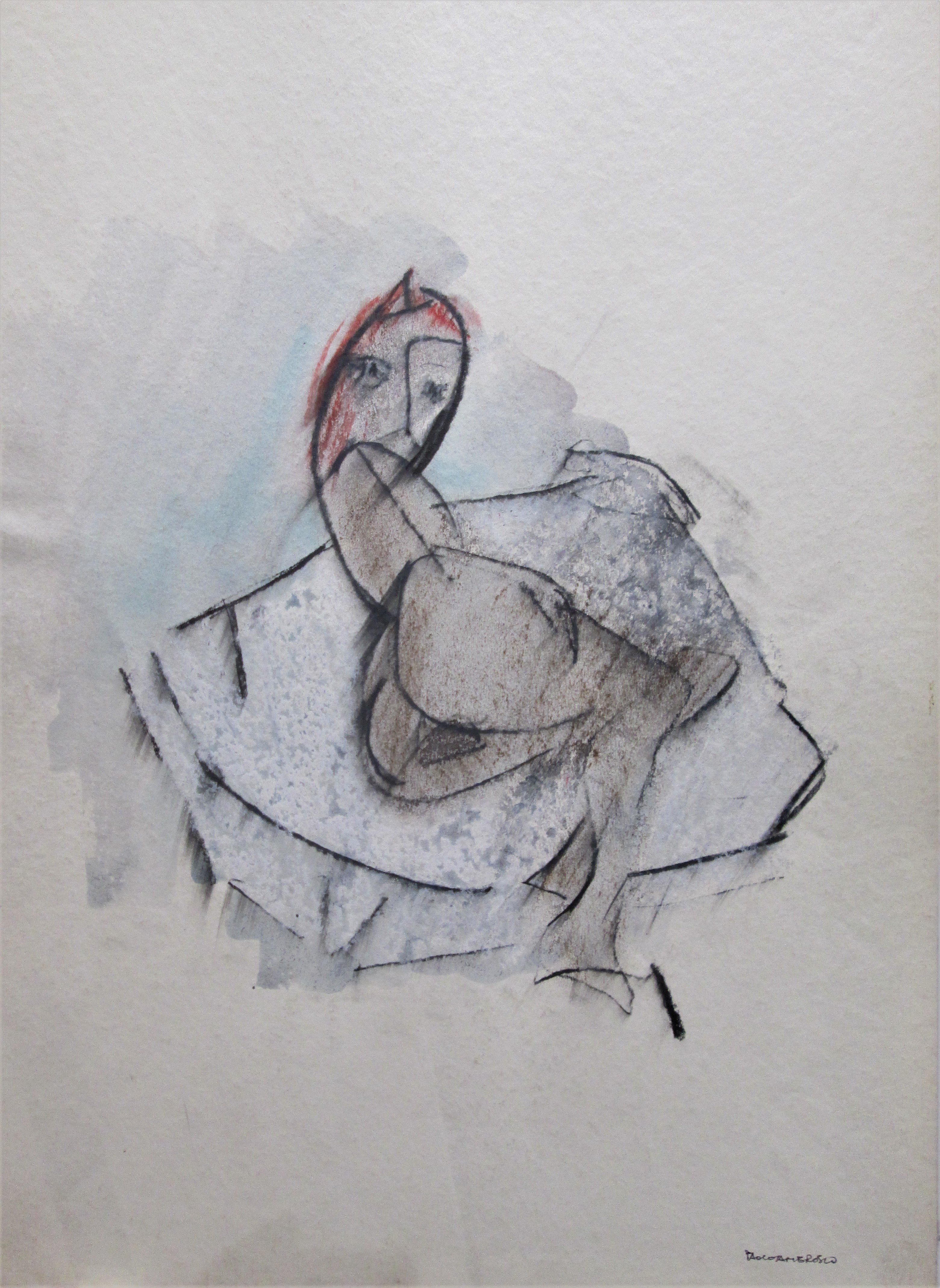 Paolo Ambrosio, Model, 1975 Paolo Ambrosio, Model, 1975