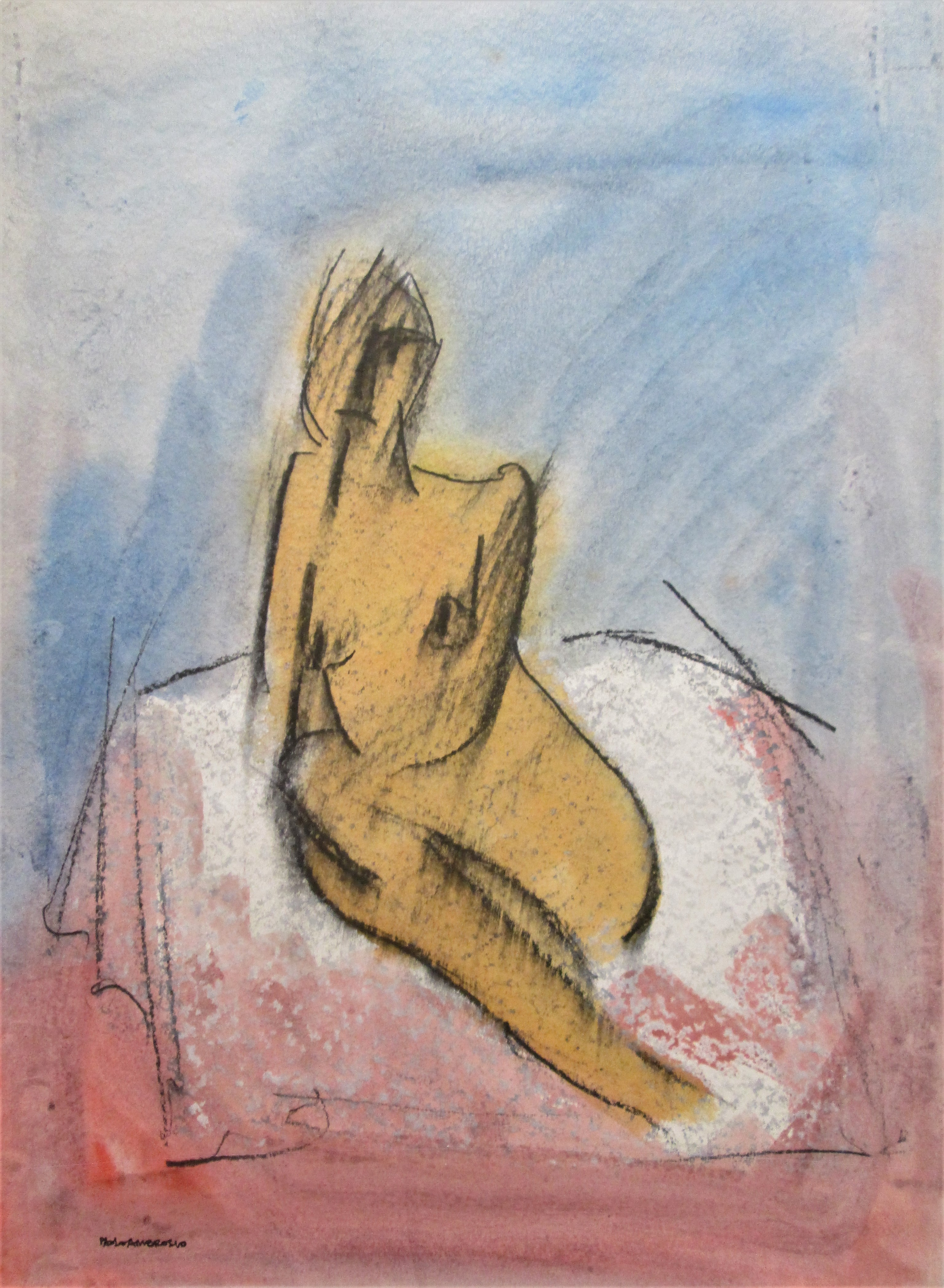 Paolo Ambrosio, Model, 1975 Paolo Ambrosio, Model, 1975