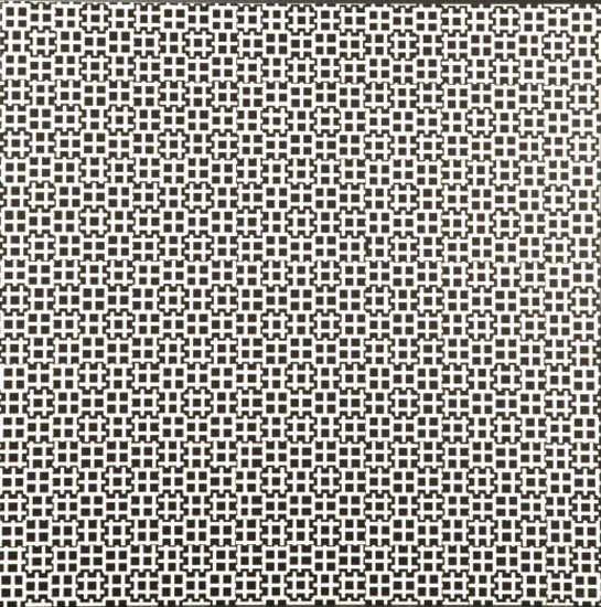 François Morellet, 2 trames de tirets-négatif François Morellet, 2 trames de tirets-négatif