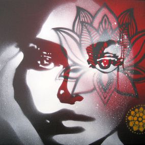 Peinture, Fleur de lotus, Karo Trass