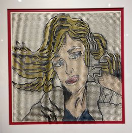 "Girl in The City" Screw Art Board (1), Efi Mashiah