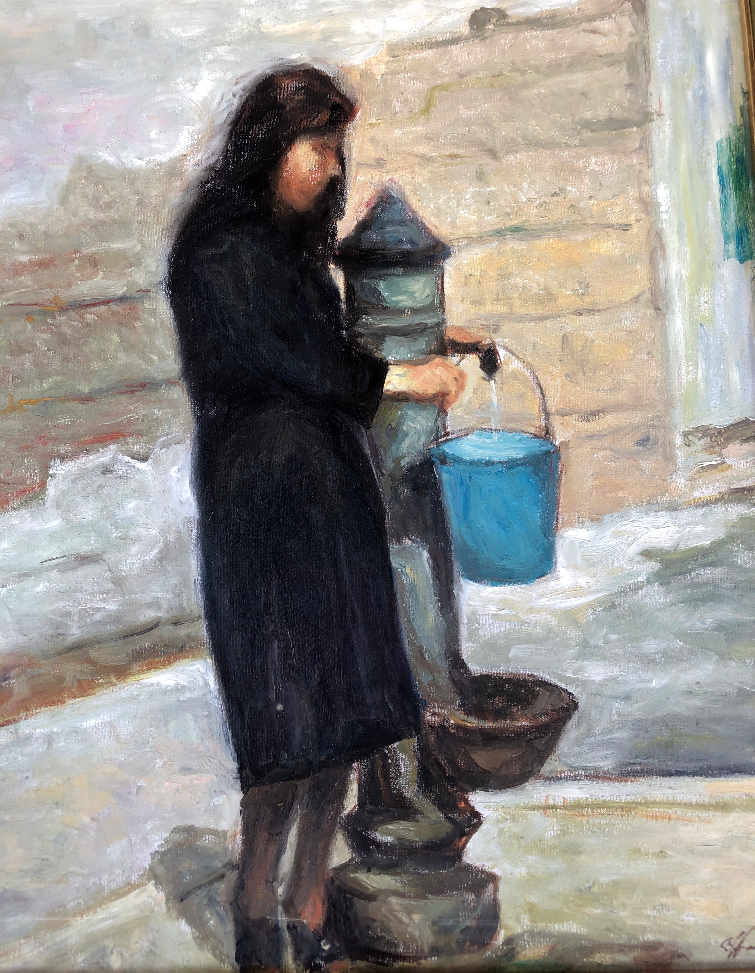 Salvatore Cippone, Donna alla fontana Salvatore Cippone, Donna alla fontana