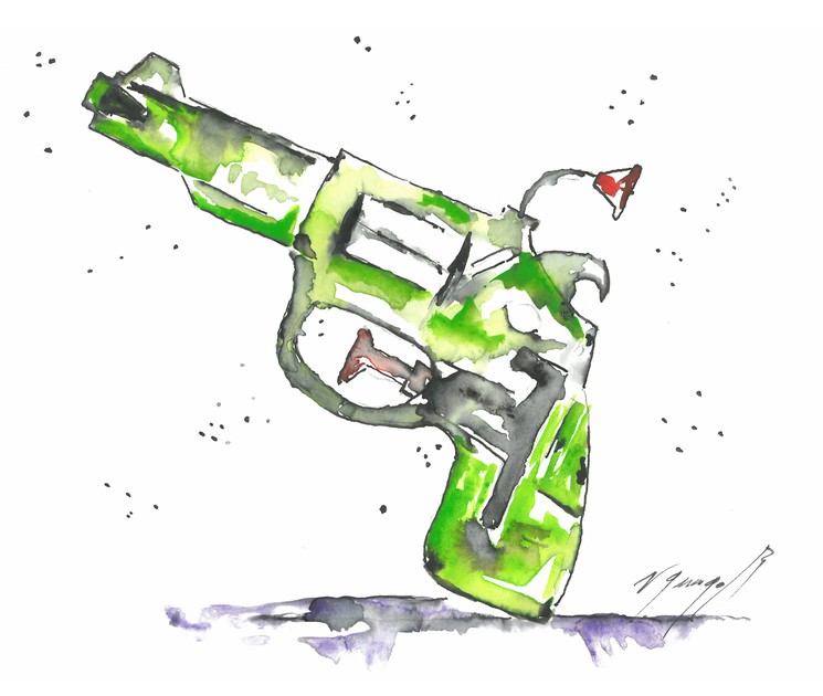 Pistolet à eau - Color