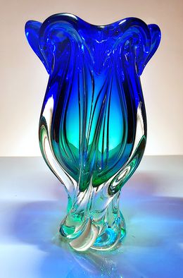 Sommerso Vase, Josef Hospodka