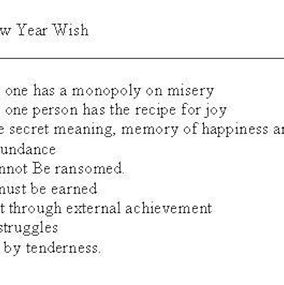Amy Cohen Banker, New Year Wish Amy Cohen Banker, New Year Wish