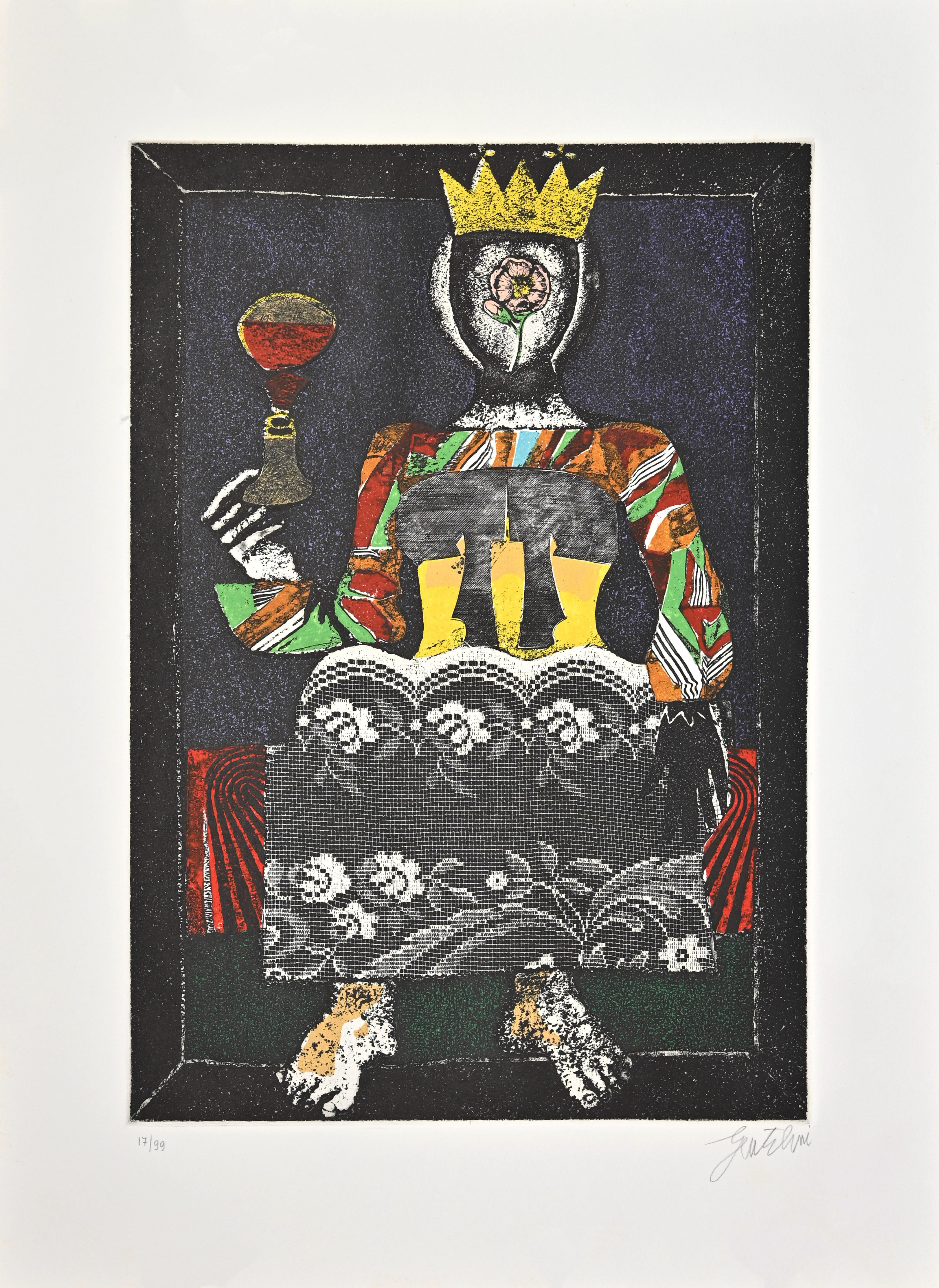 Franco Gentilini, Queen of cups Franco Gentilini, Queen of cups