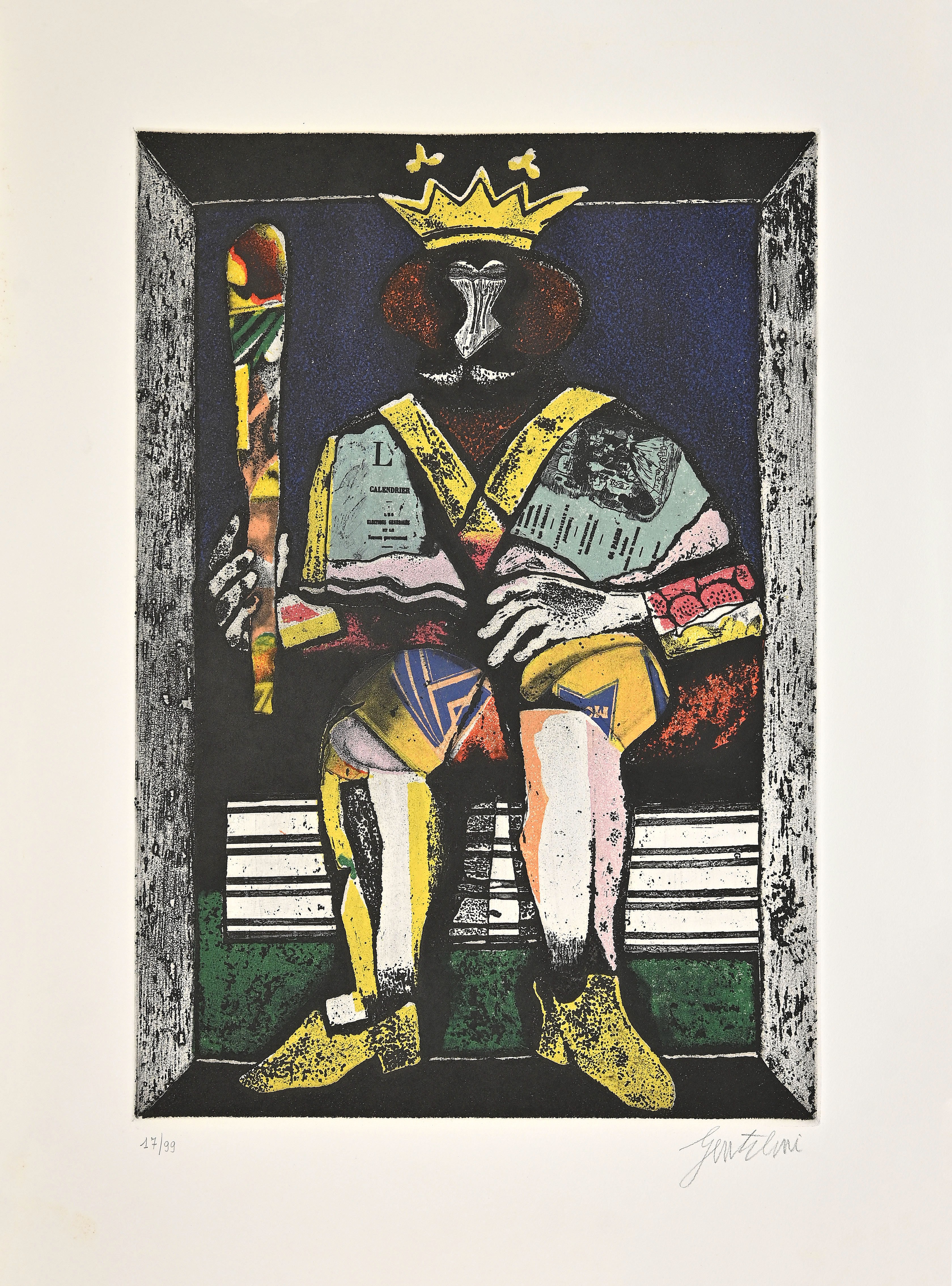Franco Gentilini, King of Wands Franco Gentilini, King of Wands