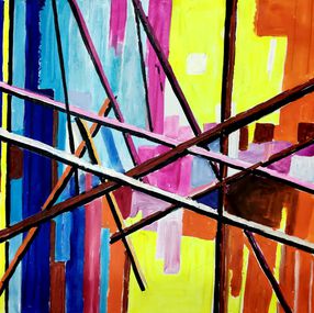Gemälde, NEOTERIC ABSTRACT-2, Anand Manchiraju