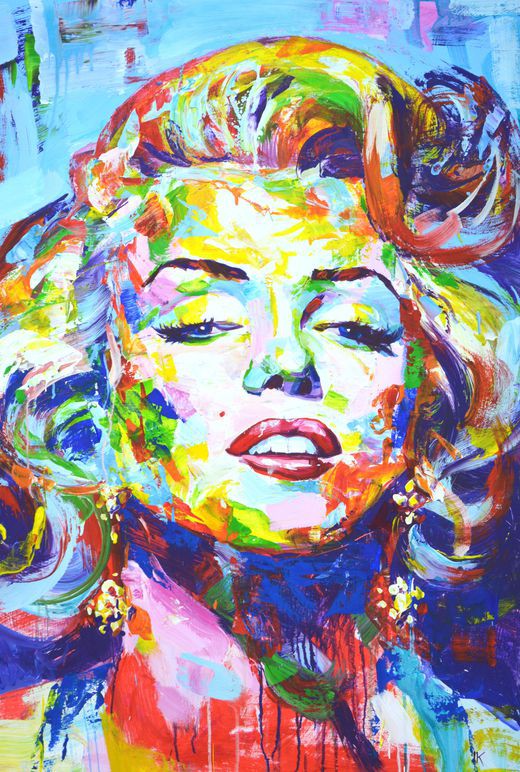 Iryna Kastsova, Marilyn Monroe5. Iryna Kastsova, Marilyn Monroe5.
