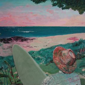 Arrival at the beach, Peter de Boer