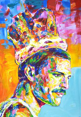 Painting, Freddie Mercury, Iryna Kastsova