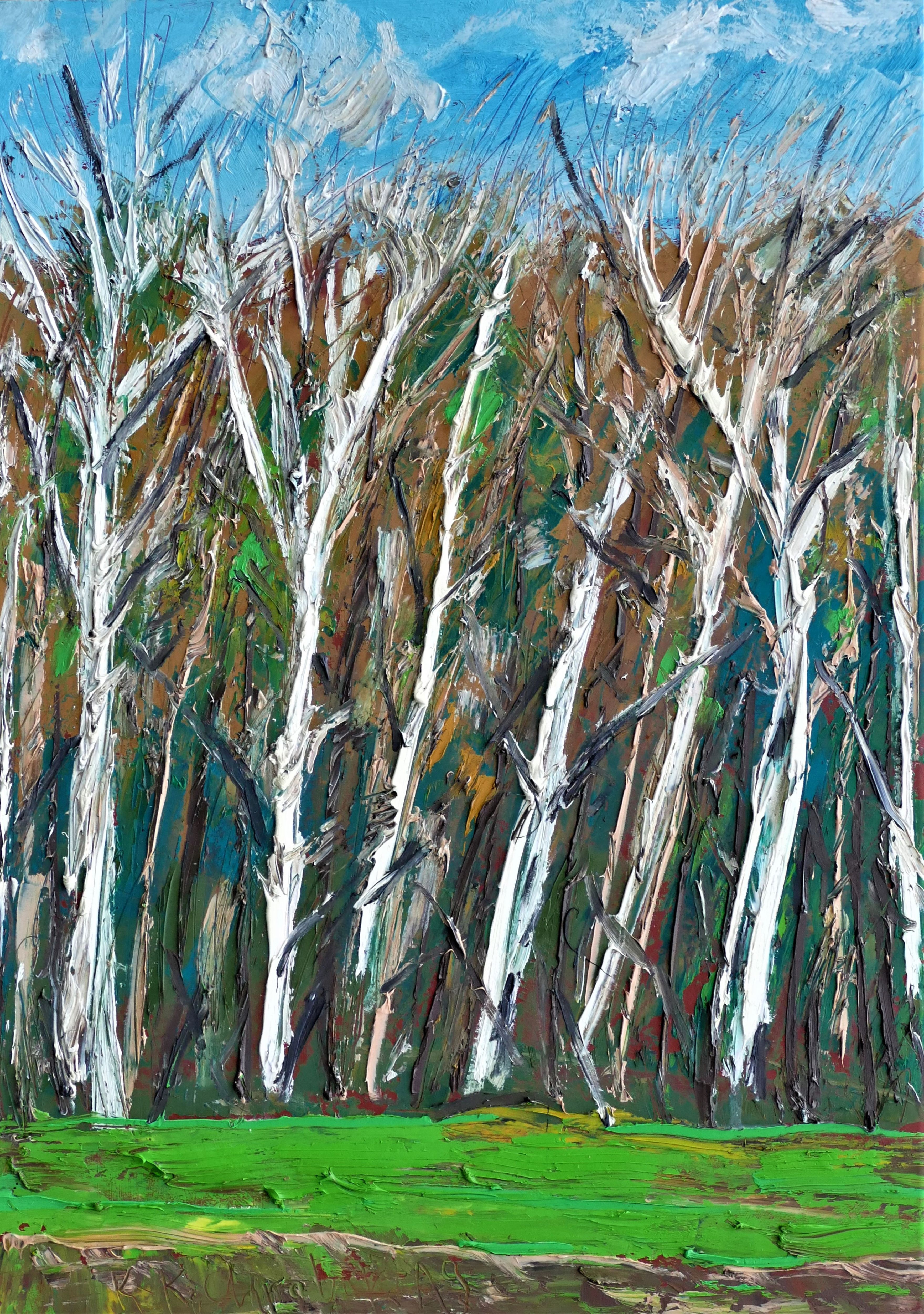 Karl-Karol Chrobok, Spring in the forest no.10 Karl-Karol Chrobok, Spring in the forest no.10