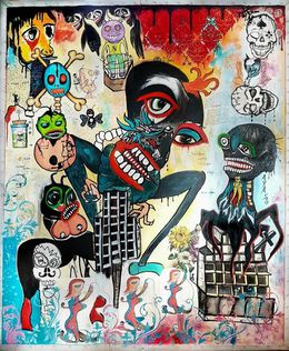 Painting, L'anthropocène ou l'ère de l'Homme, Aya So