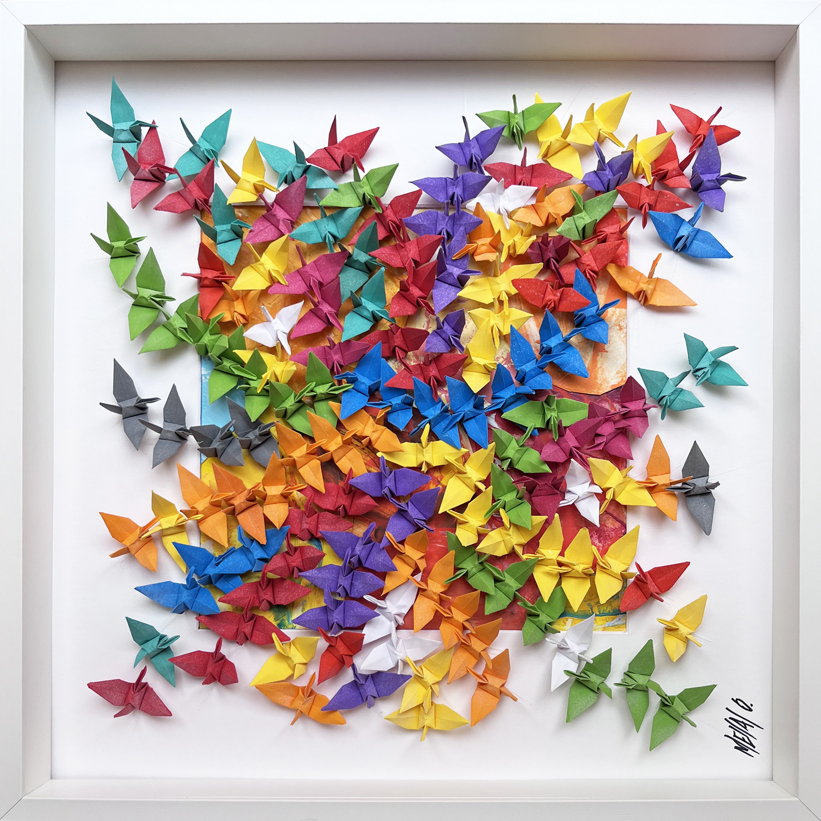 Olivier Messas, Le chant des oiseaux... (Origami 2022) Olivier Messas, Le chant des oiseaux... (Origami 2022)