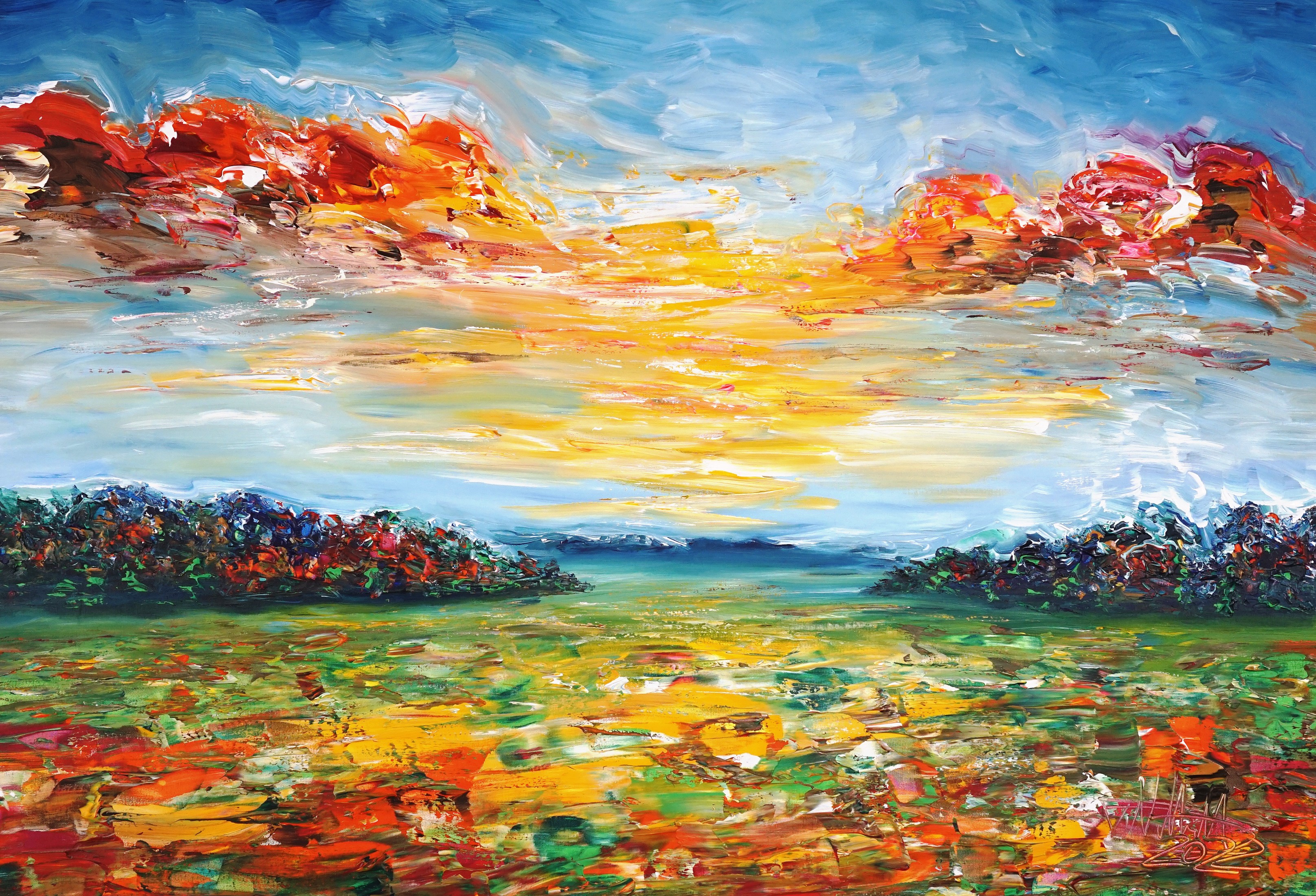 Peter Nottrott, Beautiful summer landscape XL 8 Peter Nottrott, Beautiful summer landscape XL 8