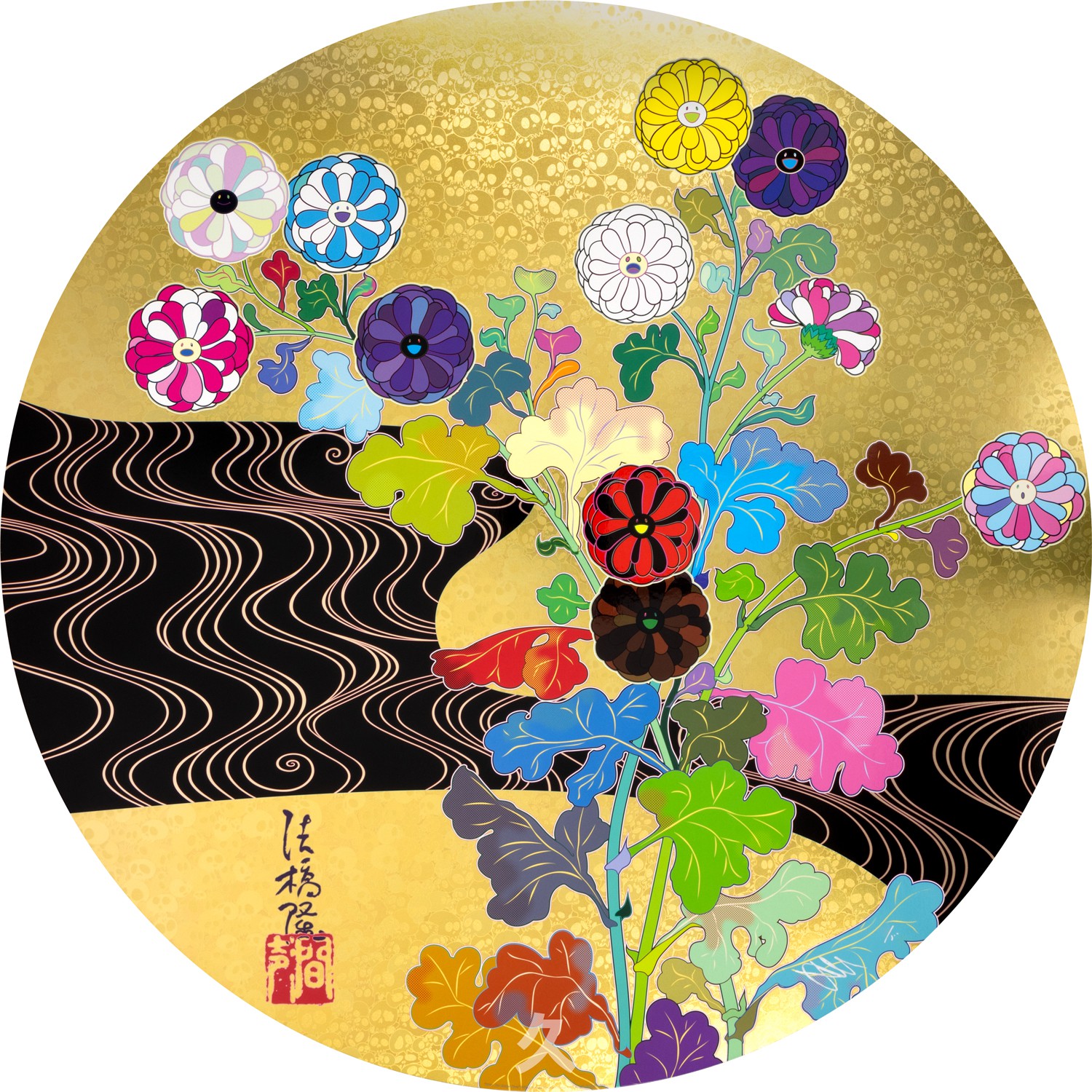 Takashi Murakami, Korin The Golden River Takashi Murakami, Korin The Golden River