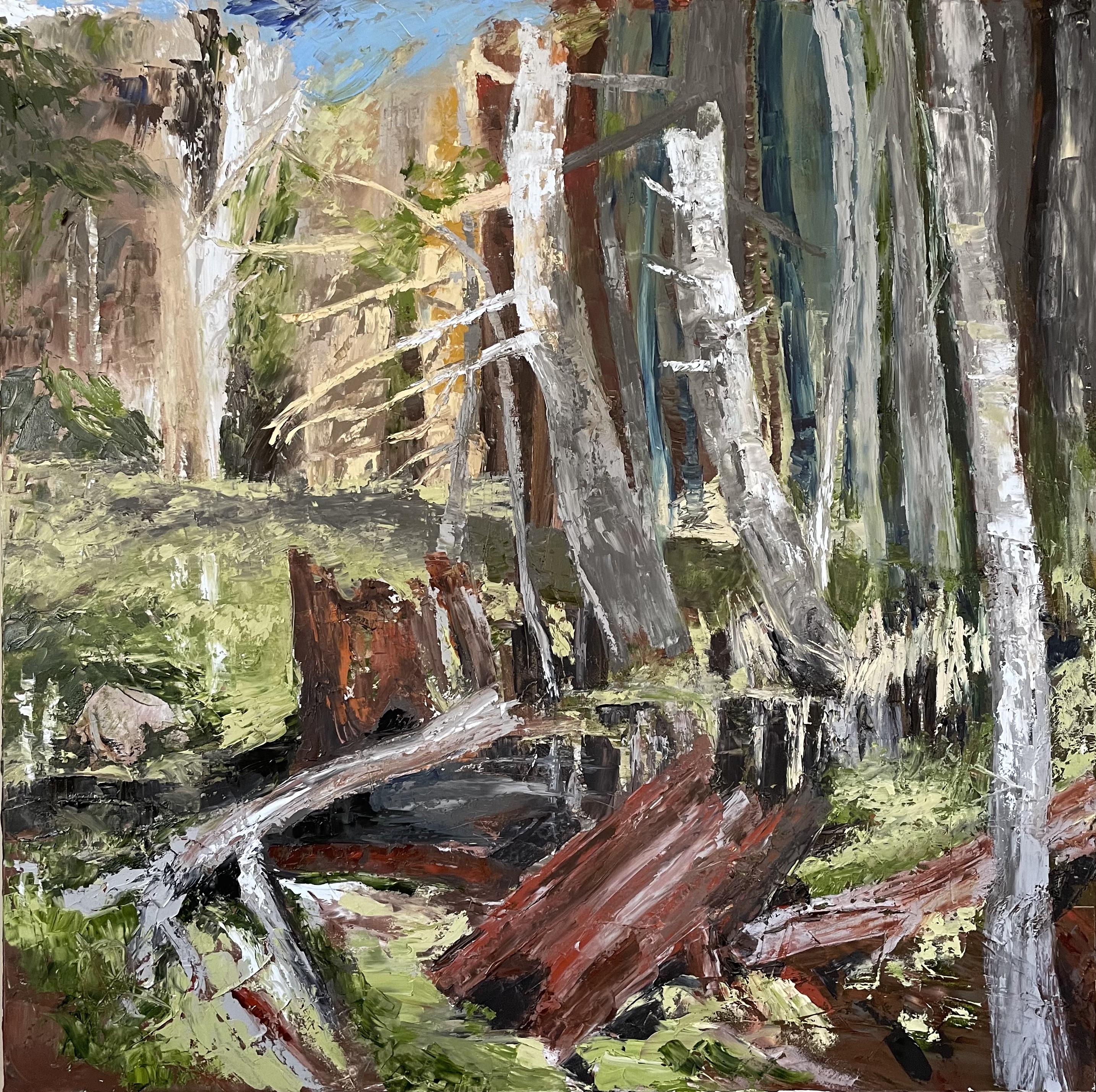 Mariam Qureshi, Memories of the rugged forest Mariam Qureshi, Memories of the rugged forest