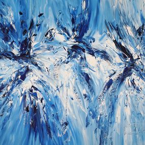 Gemälde, Blue Energy XL 4, Peter Nottrott