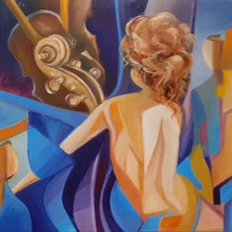 Gemälde, Turn and thinking music, Ahmed Zaibi