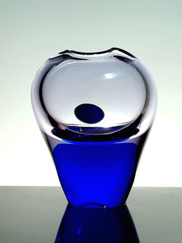 Blue Artistic Vase, Miloslav Klinger
