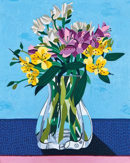 Studio flowers 3, 2022, Florent Stosskopf