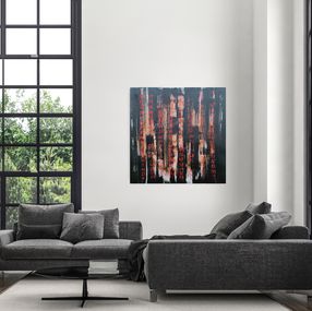 Anastasia Vasilyeva, Conceptual emotional abstract painting with numbers Anastasia Vasilyeva, Conceptual emotional abstract painting with numbers