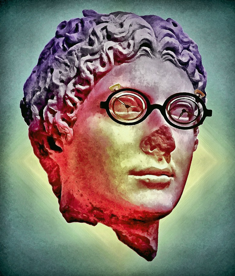 Jarmila Kostliva, Emperors Wife with Glases Jarmila Kostliva, Emperors Wife with Glases