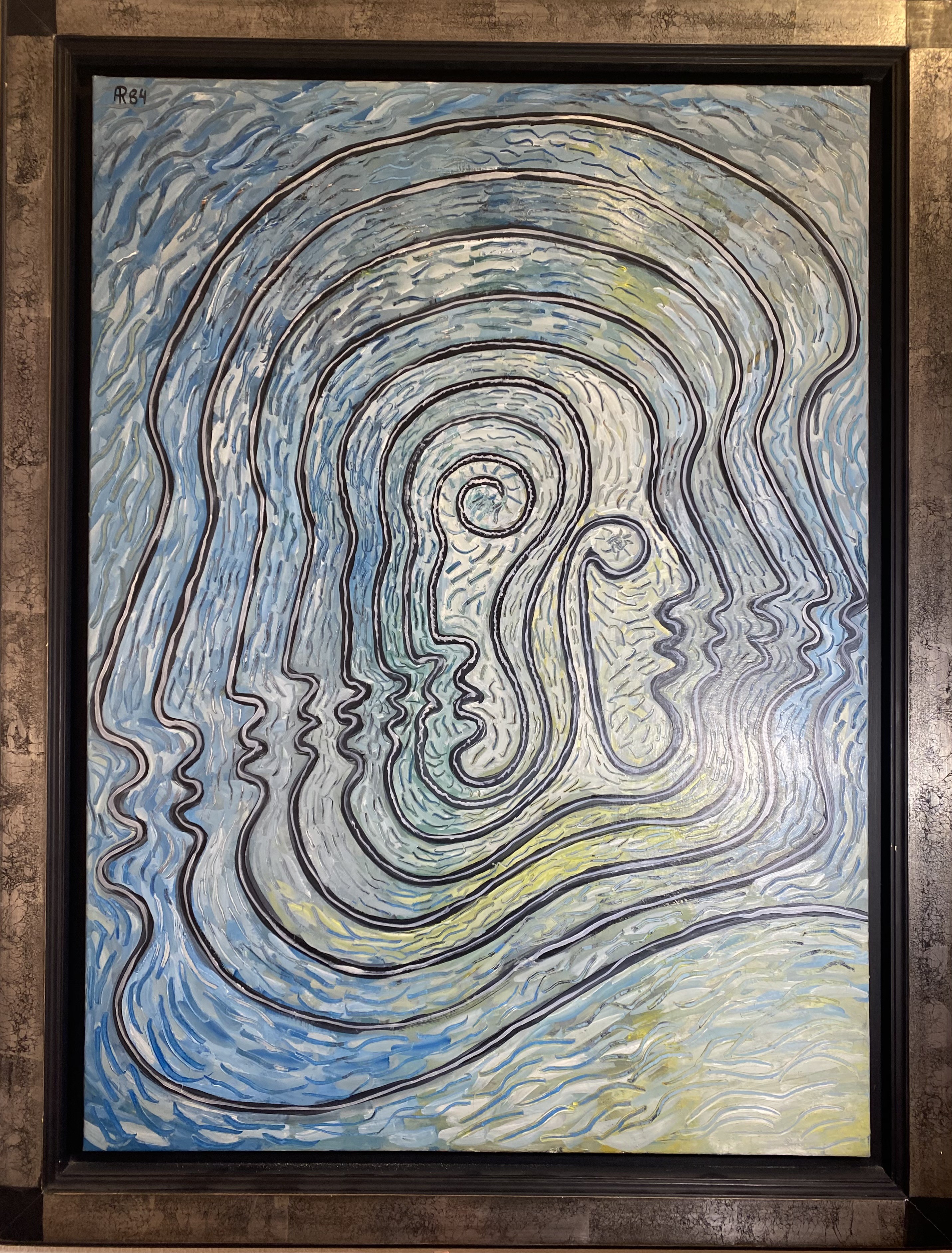 Alain Rothstein, Peinture labyrinthe Alain Rothstein, Peinture labyrinthe