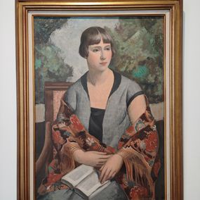 Paul Théophile Robert, Jeune femme lisant (Mme Robert) Paul Théophile Robert, Jeune femme lisant (Mme Robert)