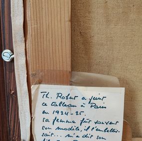 Paul Théophile Robert, Jeune femme lisant (Mme Robert) Paul Théophile Robert, Jeune femme lisant (Mme Robert)