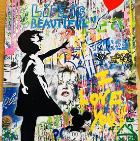 Mr. Brainwash, Balloon Girl - I love you Mr. Brainwash, Balloon Girl - I love you