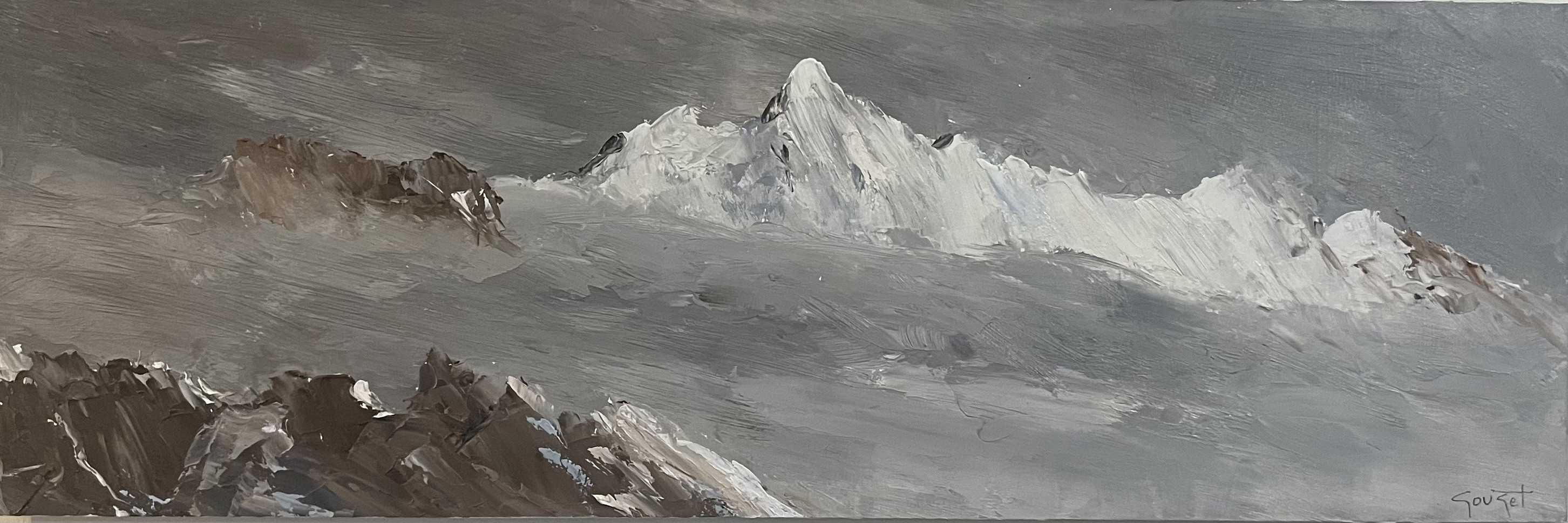 Jean-Pierre Gouget, mont blanc Jean-Pierre Gouget, mont blanc