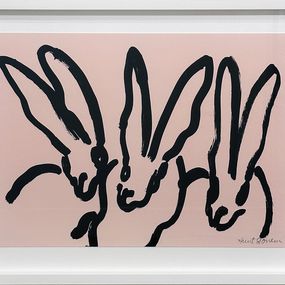 Pale Pink Bunnies, Hunt Slonem