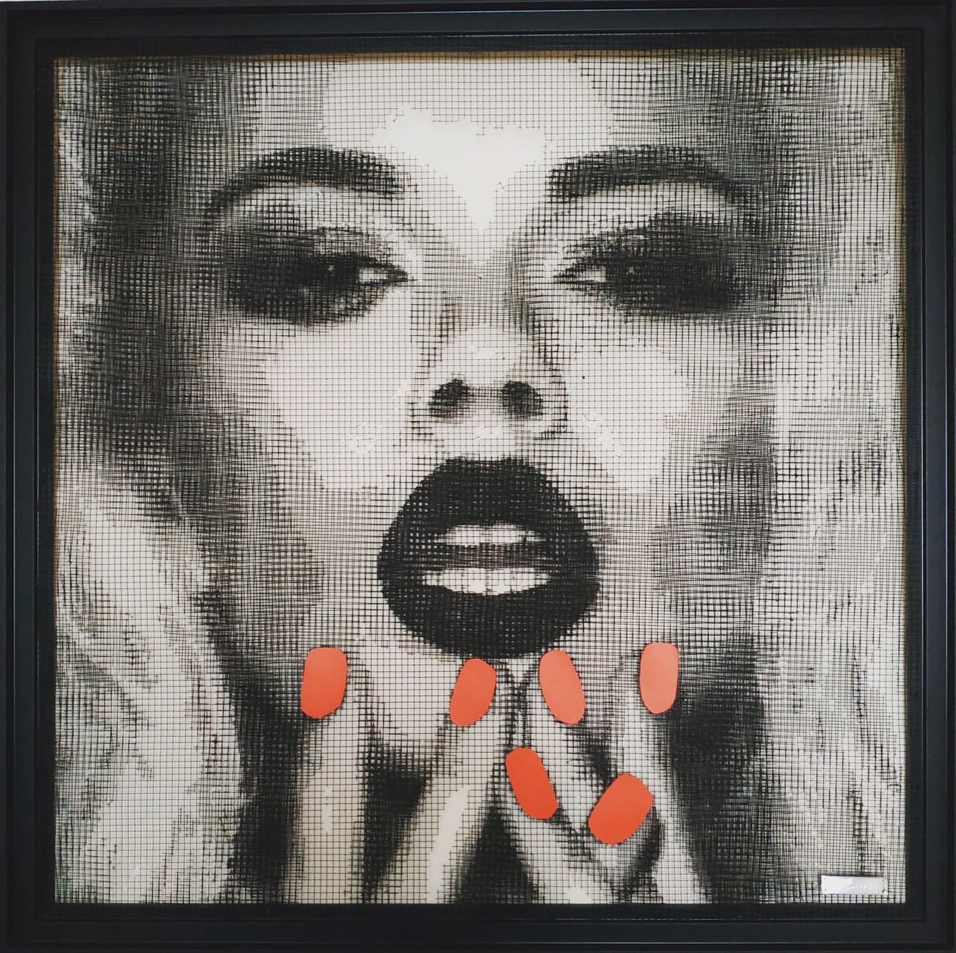JM Collell, Woman with red nails JM Collell, Woman with red nails