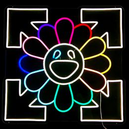 Flowers néon, Takashi Murakami