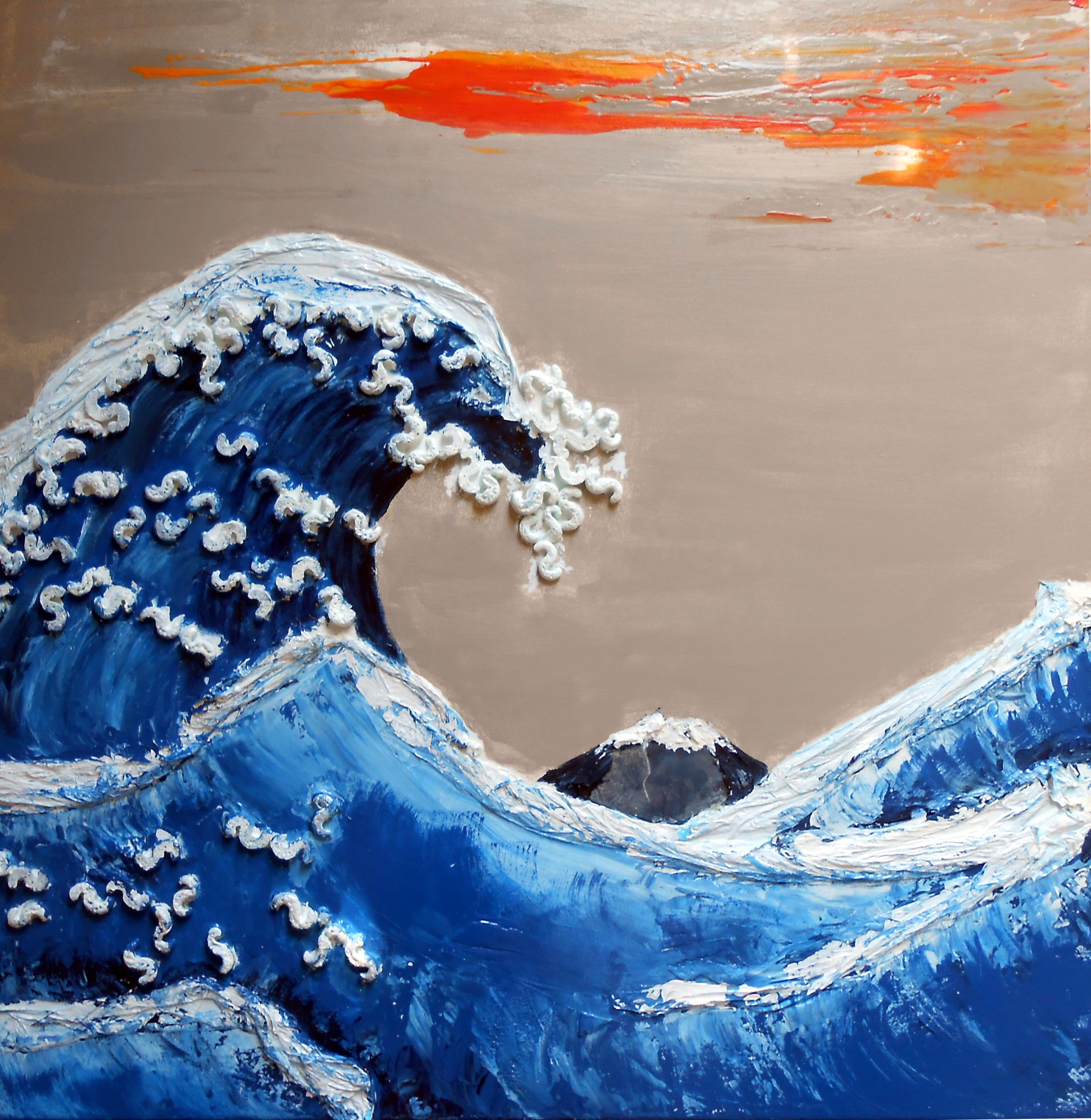 Cecile Gonne Victoria, La vague plastique Cecile Gonne Victoria, La vague plastique