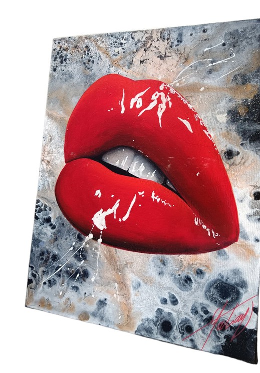 Louis Vuitton Lips Wall Art  Wall art, Pop art movement, French artists