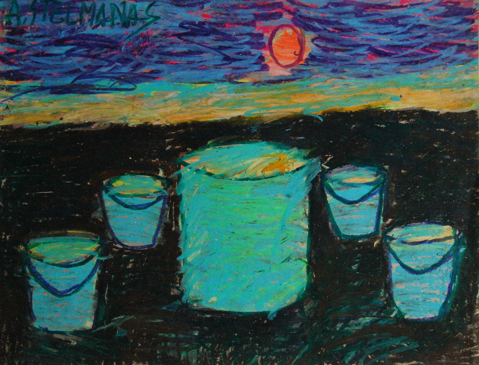 Alonas Stelmanas, Water. Aqua Alonas Stelmanas, Water. Aqua