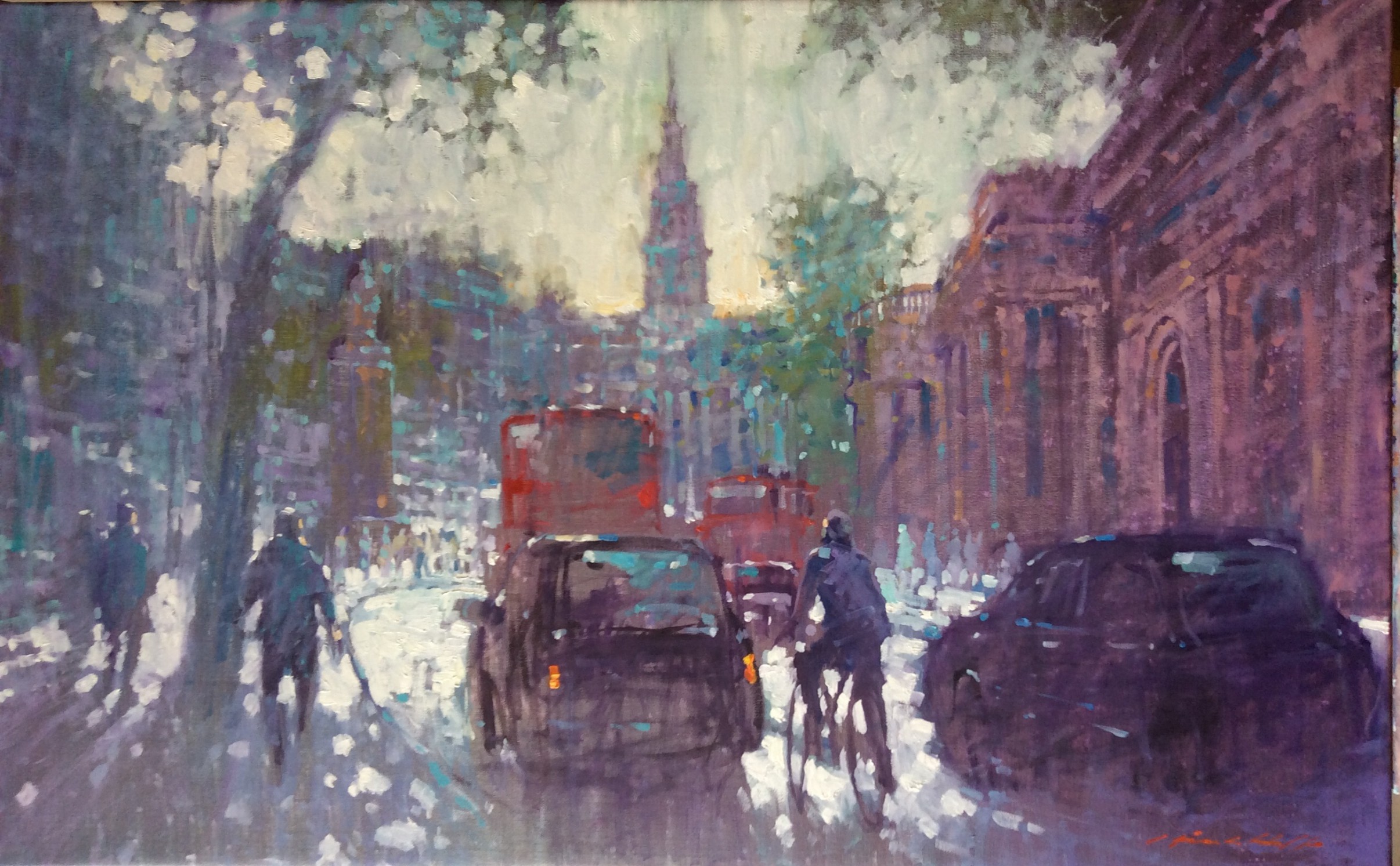 David Hinchliffe, Traffic at Charing Cross David Hinchliffe, Traffic at Charing Cross