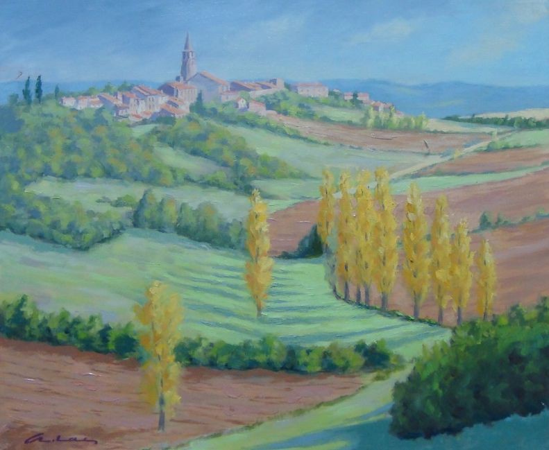 André Lac, Les vallons de St Félix de Lauragais André Lac, Les vallons de St Félix de Lauragais