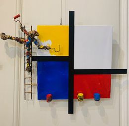 Mondrianisme 2, Bernard Saint-Maxent