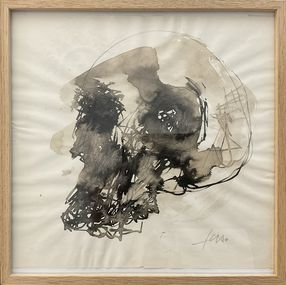 Fine Art Drawings, Sans titre 4. Série Skull, Christophe Faso