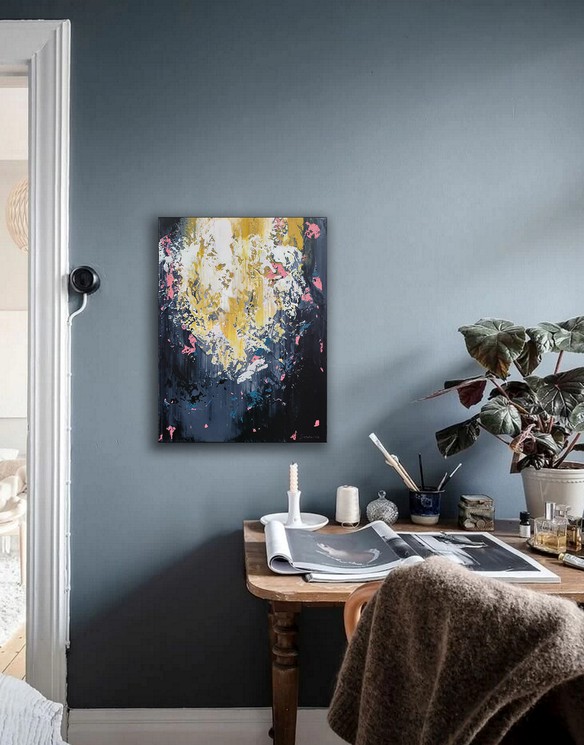 Alex Senchenko, Abstract 22142, Painting on canvas