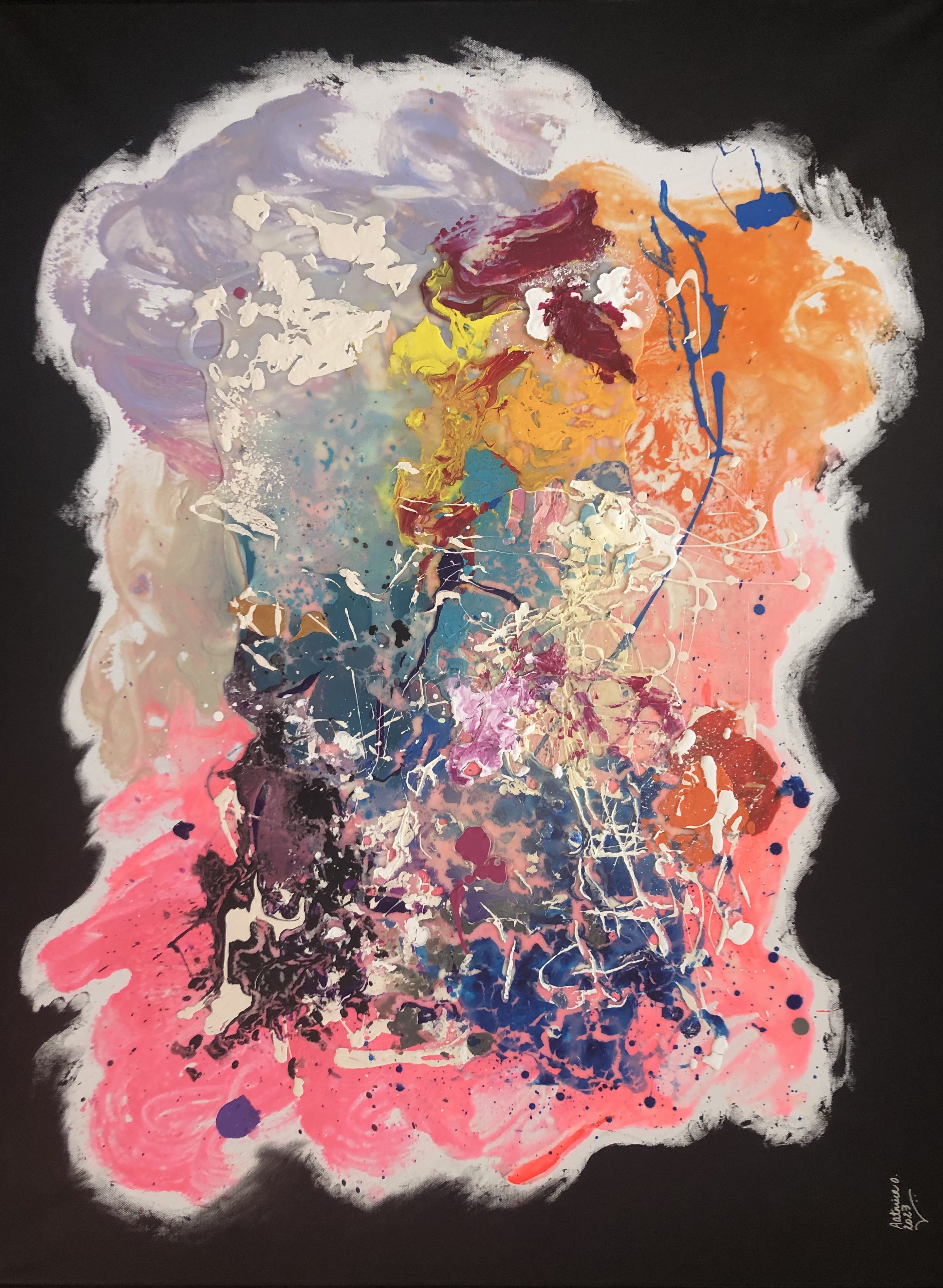 Aatmica Ojha, Fluid Emotions: Pastels Aatmica Ojha, Fluid Emotions: Pastels